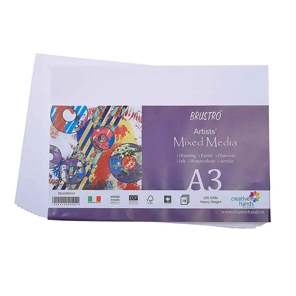 Brustro Artists Mixed Media 250 GSM Brustro